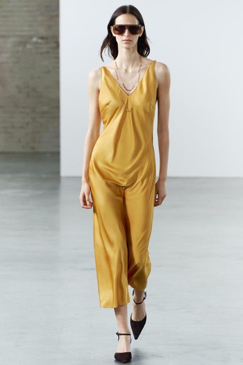 Satin Slip Dress from Zara