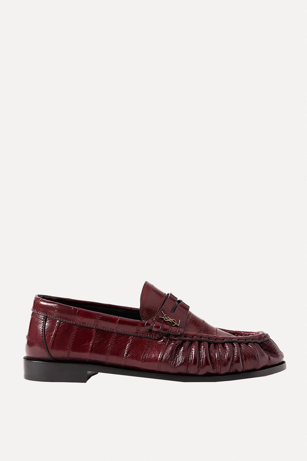 Le Loafer Eel Loafers from Saint Laurent