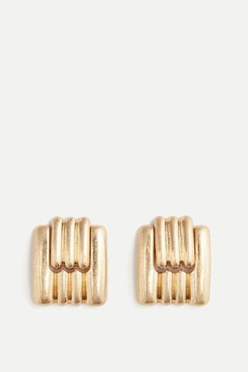 Fluted Earrings 