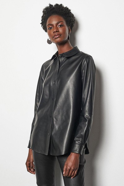 Leather Shirt from Karen Millen