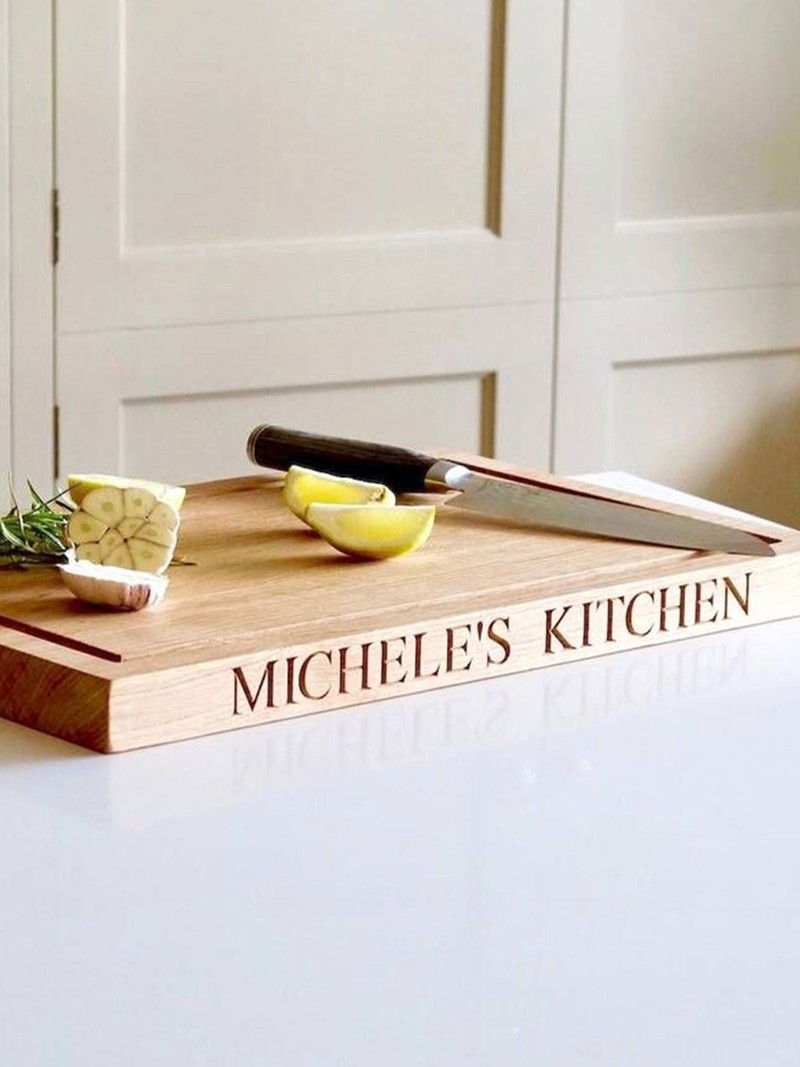 Personalised Oak Chopping Board from Not On The High Street