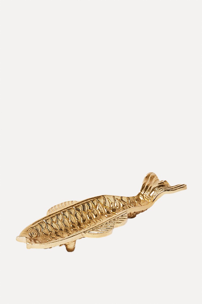 Fish Gold Metal Trinket Dish from OLIVER BONAS