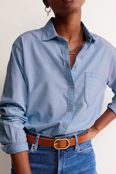Relaxed Chambray Shirt