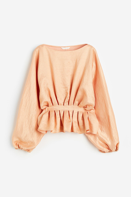 Pleated Blouse   from H&M