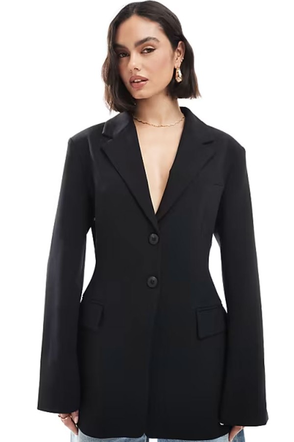 Tailored Cinch Waist Blazer from ASOS DESIGN