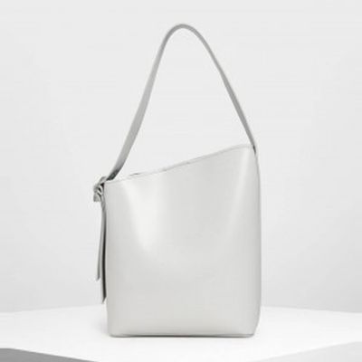Asymmetrical Bucket Bag from Charles Keith