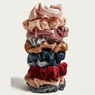 Velvet Hair Scrunchie 10-Pack from Urban Outfitters