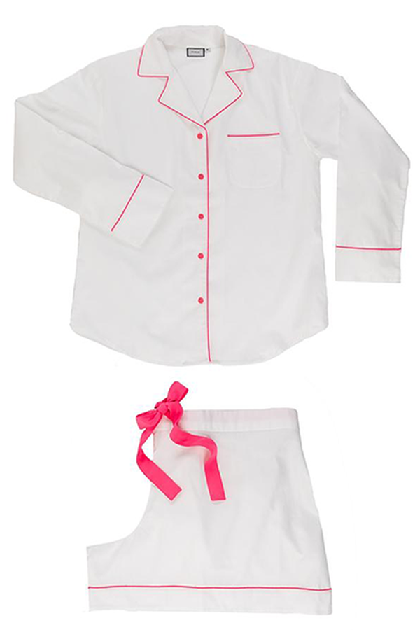 Neon Classic Shorts PJs from Poplin