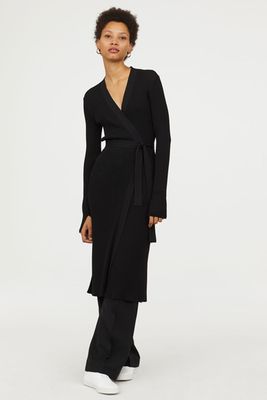 Rib-Knit Wrap Dress from H&M