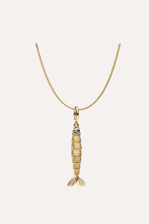 Articulated Fish Pendant Necklace from Pandora