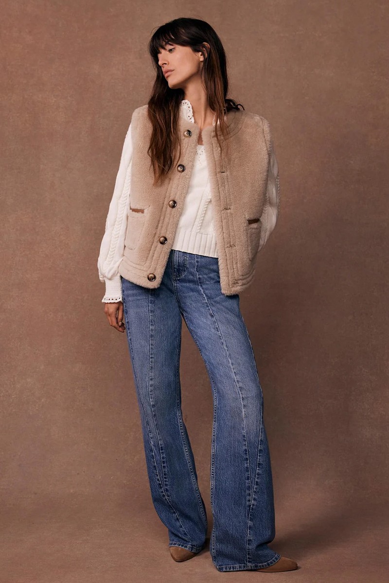 Reversible Faux Fur Gilet from Mint Velvet
