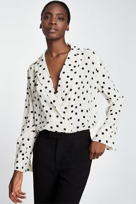 Polka Dot Body-Suit from Zara