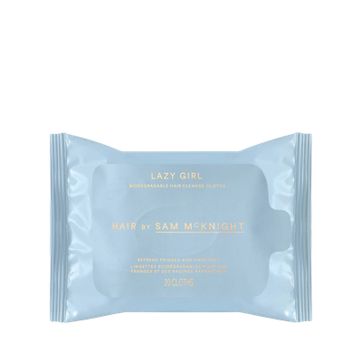 Lazy Girl Biodegradable Hair Cleanse Cloths from Hair by Sam McKnight