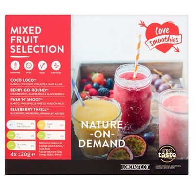 Mixed Fruit Selection Smoothie Mix from Love Smoothies