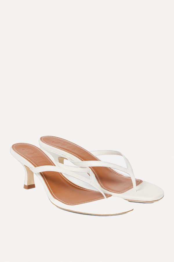 Freja Leather Thong Sandals from Staud