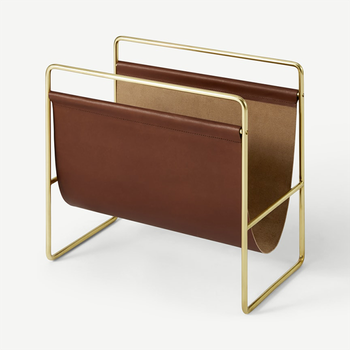 Kyri Leather Magazine Rack