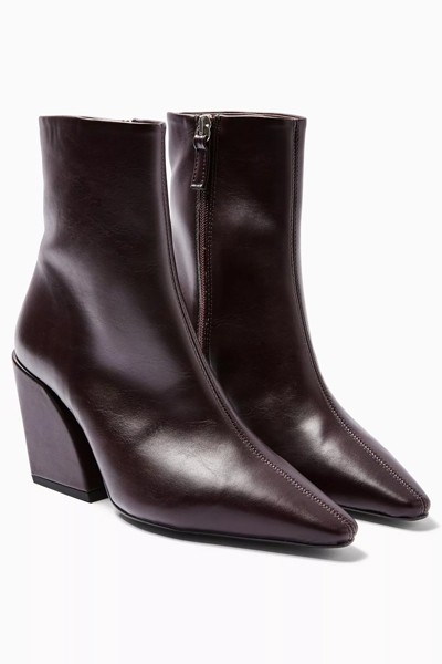 CONSIDERED VALENCIA Vegan Burgundy Boots