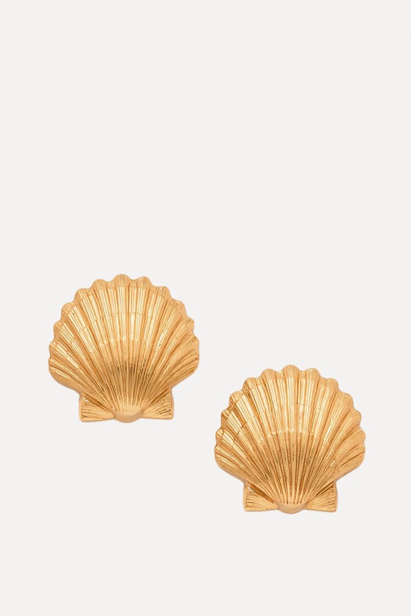 Mar Gold-Tone Earrings from JENNIFER BEHR