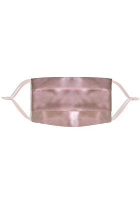 Dusky Pink Crystal-Embellished Velvet Headband from SLIP