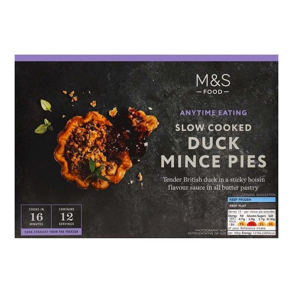 Duck Mince Pies from M&S