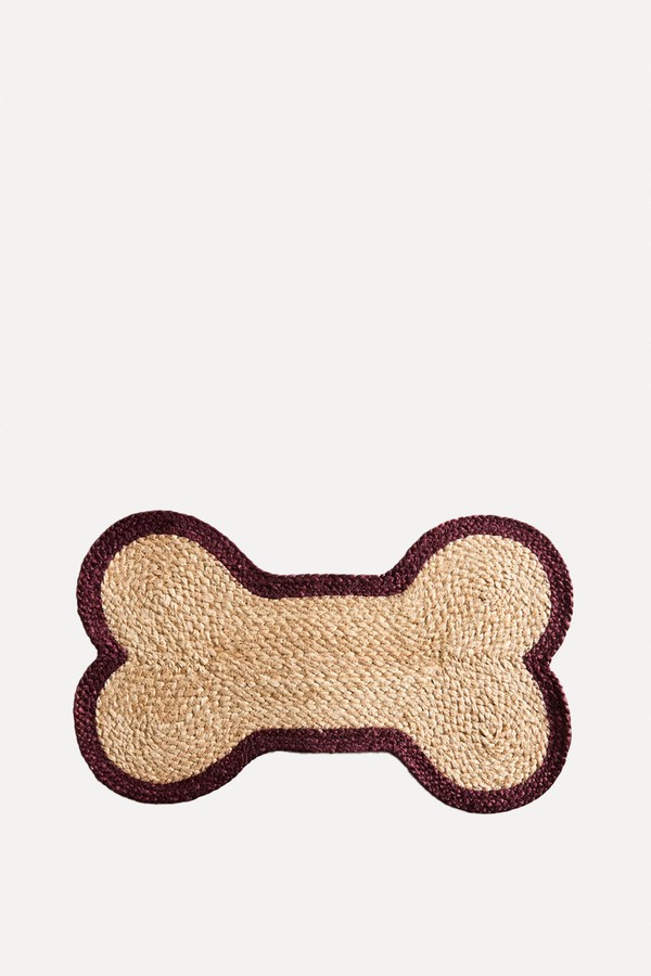 Jute Bone Pet Rug from Zara Home