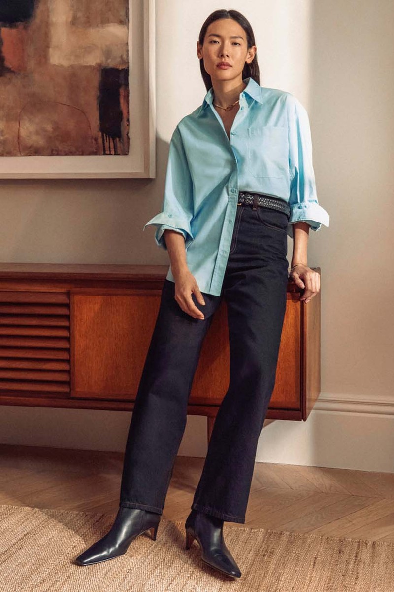 Heritage Cotton Relaxed Shirt from Jigsaw