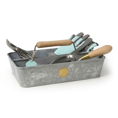 Galvanised Gardener's Tool Trug from Sophie Conran