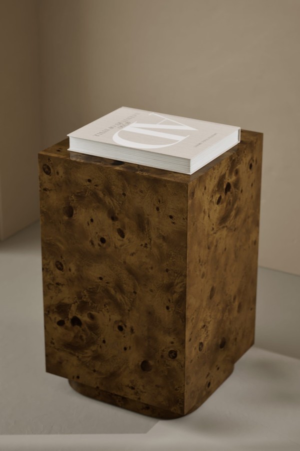 Burl Side Table