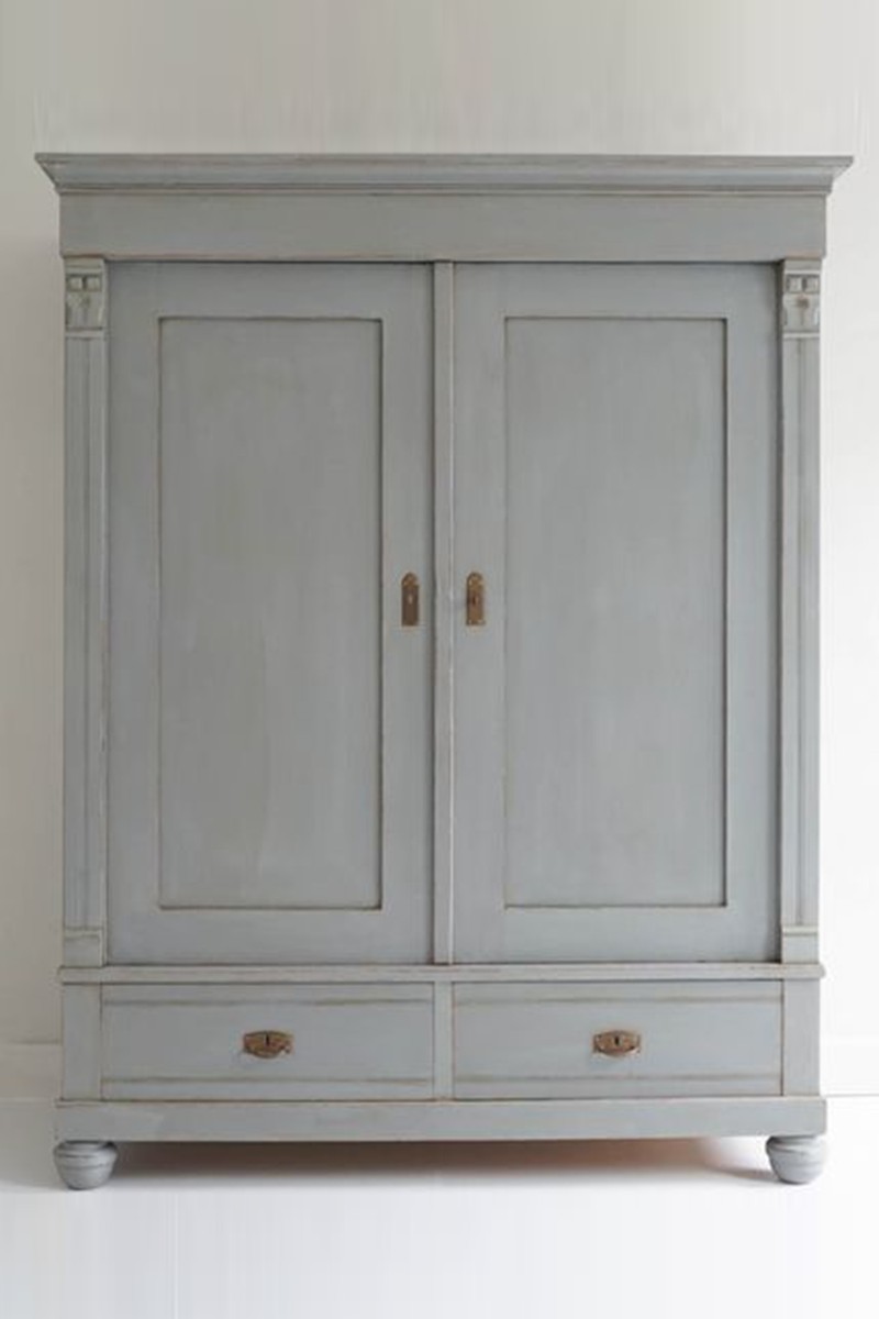 Continental Painted Wardrobe from D J Green Eclectic