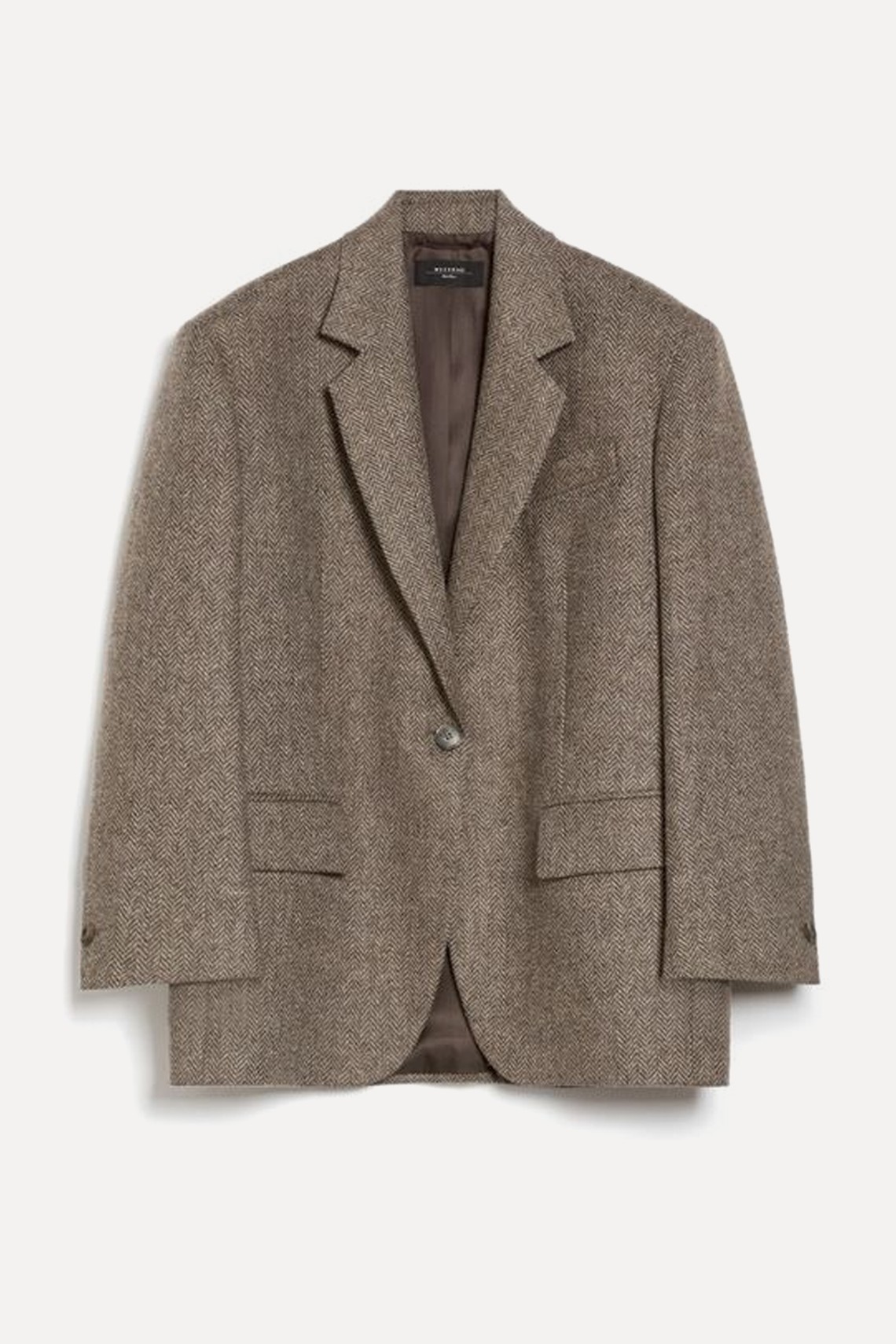 Oversized Shetland-Look Wool Blazer from Weekend Max Mara