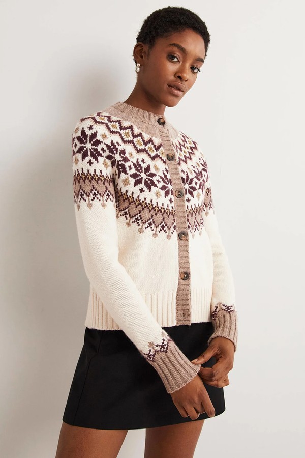 Chunky Fair Isle Cardigan