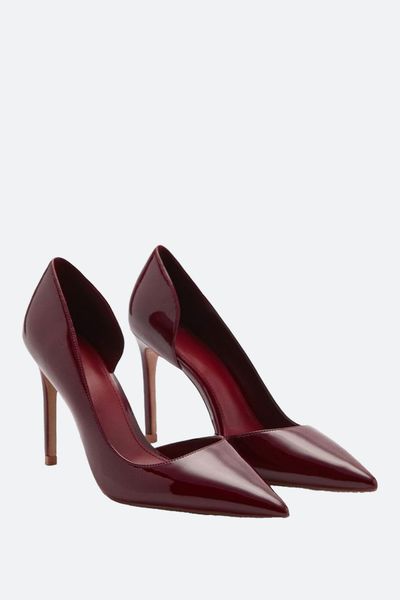 Asymmetrical Heeled Shoes from Mango