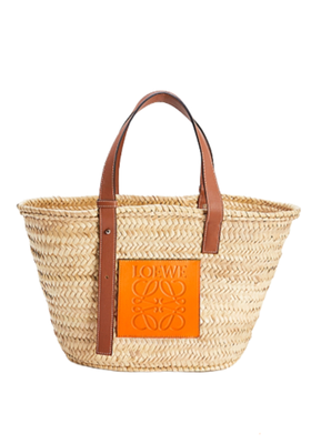 Raffia Basket Bag from Loewe 