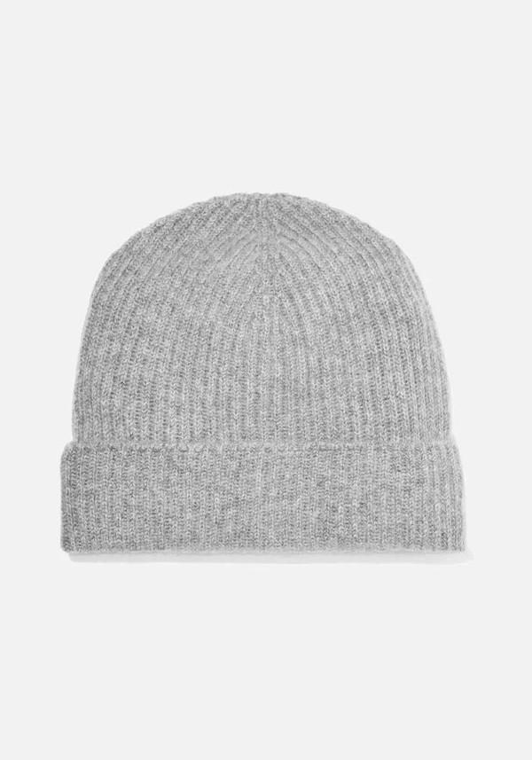 Ribbed Cashmere Beanie from Johnstons Of Elgin