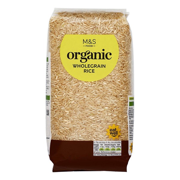 Wholegrain Rice from M&S Organic