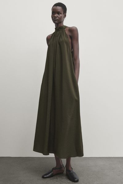 Long Halter Dress