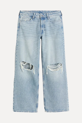 Curvy Fit Baggy Low Jeans from H&M