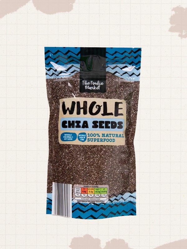 Whole Chia Seeds from THE FOODIE MARKET