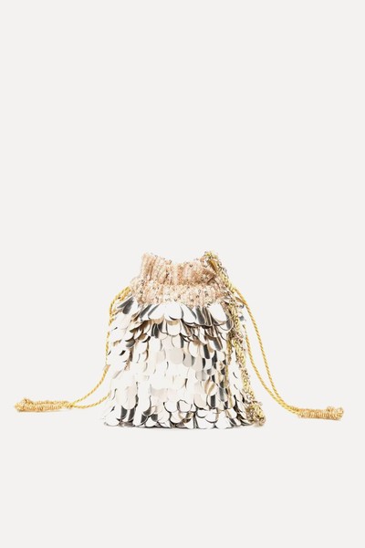 Kelly Embellished Bucket Bag from Nannacay