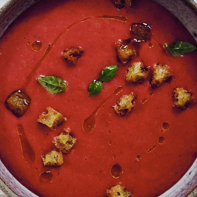 Strawberry Gazpacho