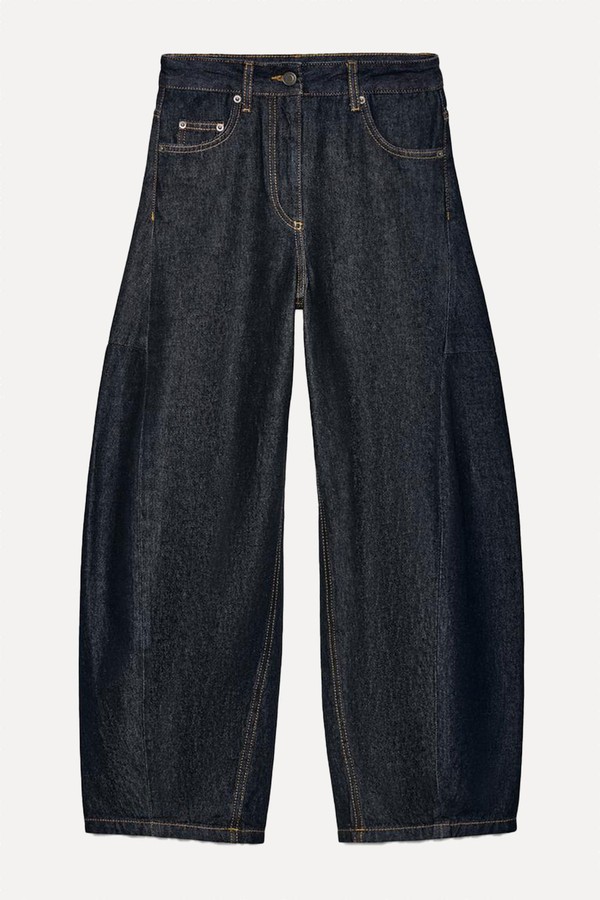 Barrel Mid Waist Jeans from Zara