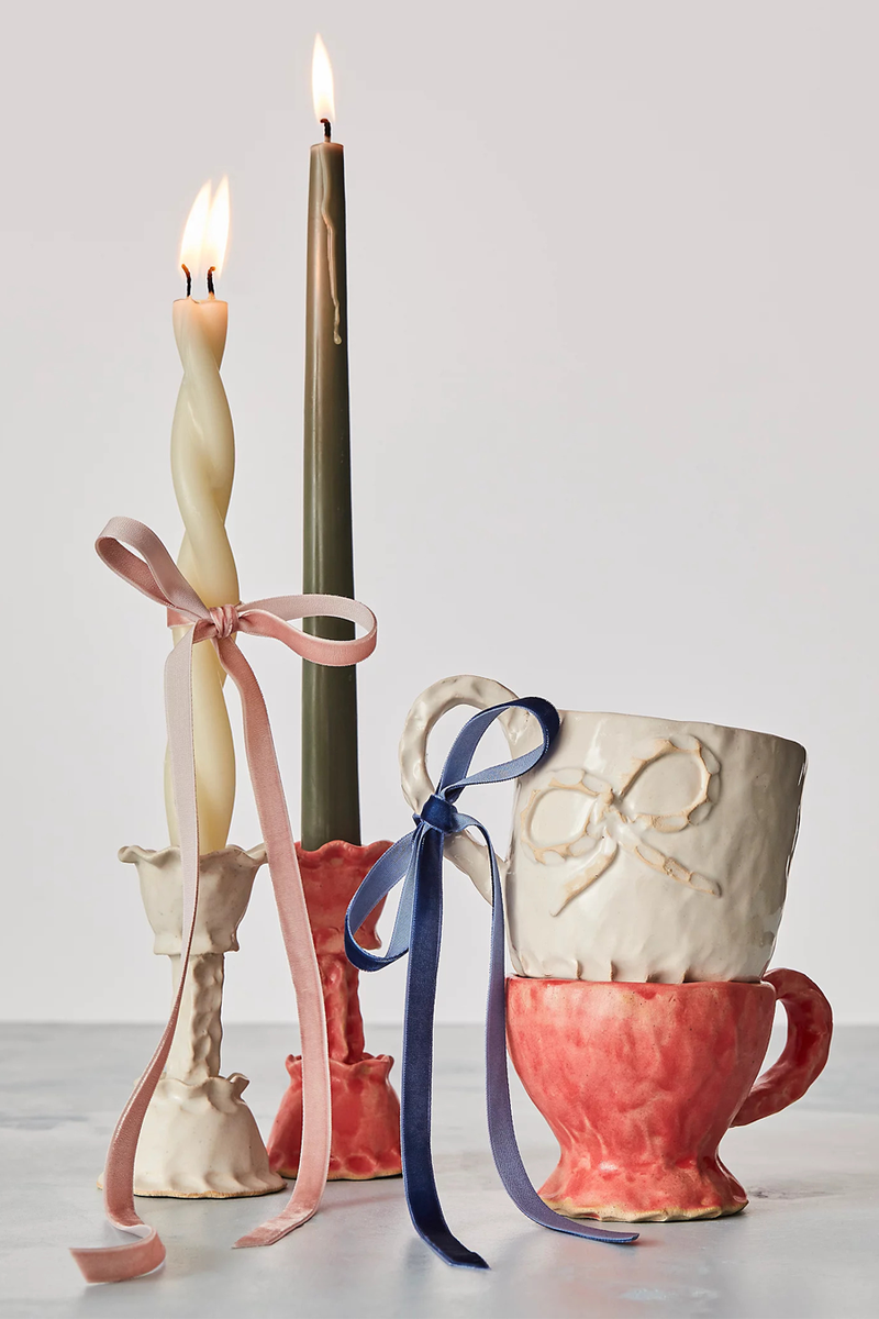 Wonkyware Candleholder from Claire Resnick 