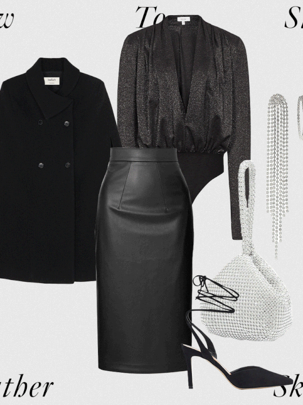3 Ways To Wear A Leather Skirt 