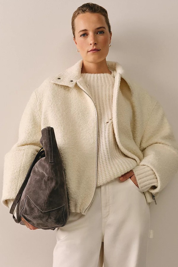 Boiled Wool Bomber