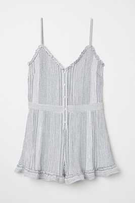 Playsuit with Frills from H&M