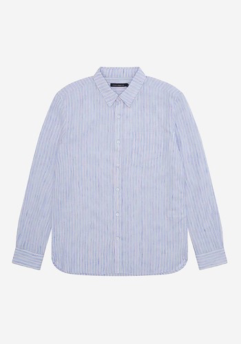 Carron Linen Striped Shirt from French Connection