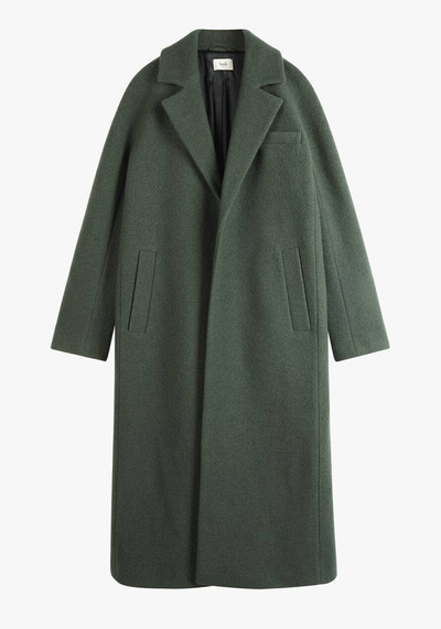 Jorja Belted Wool Coat from Hush