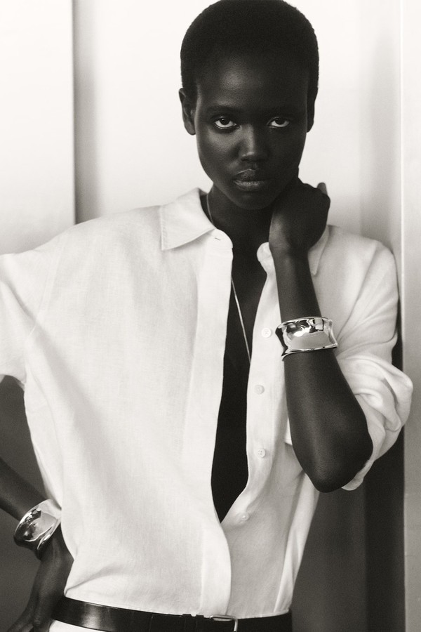 Oversized Linen Shirt