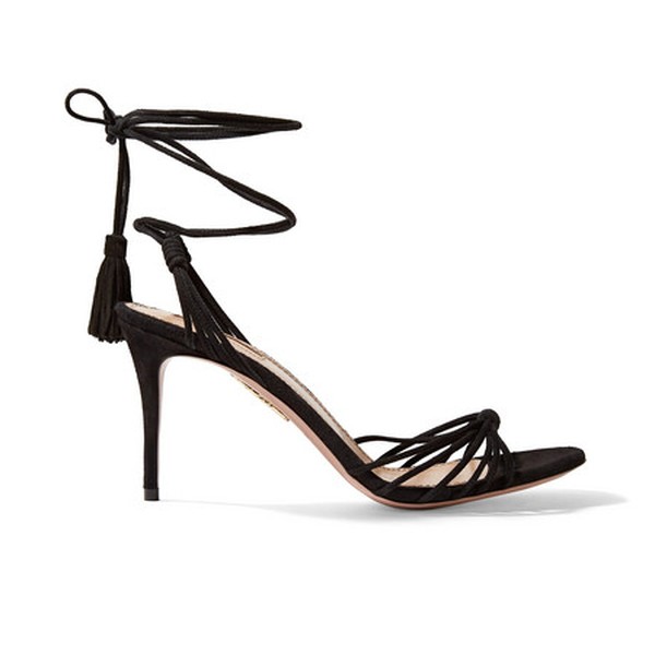 Mescal 85 suede sandals from Aquazzura