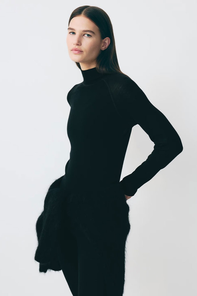 Wool Ski Base Layer Top from H&M